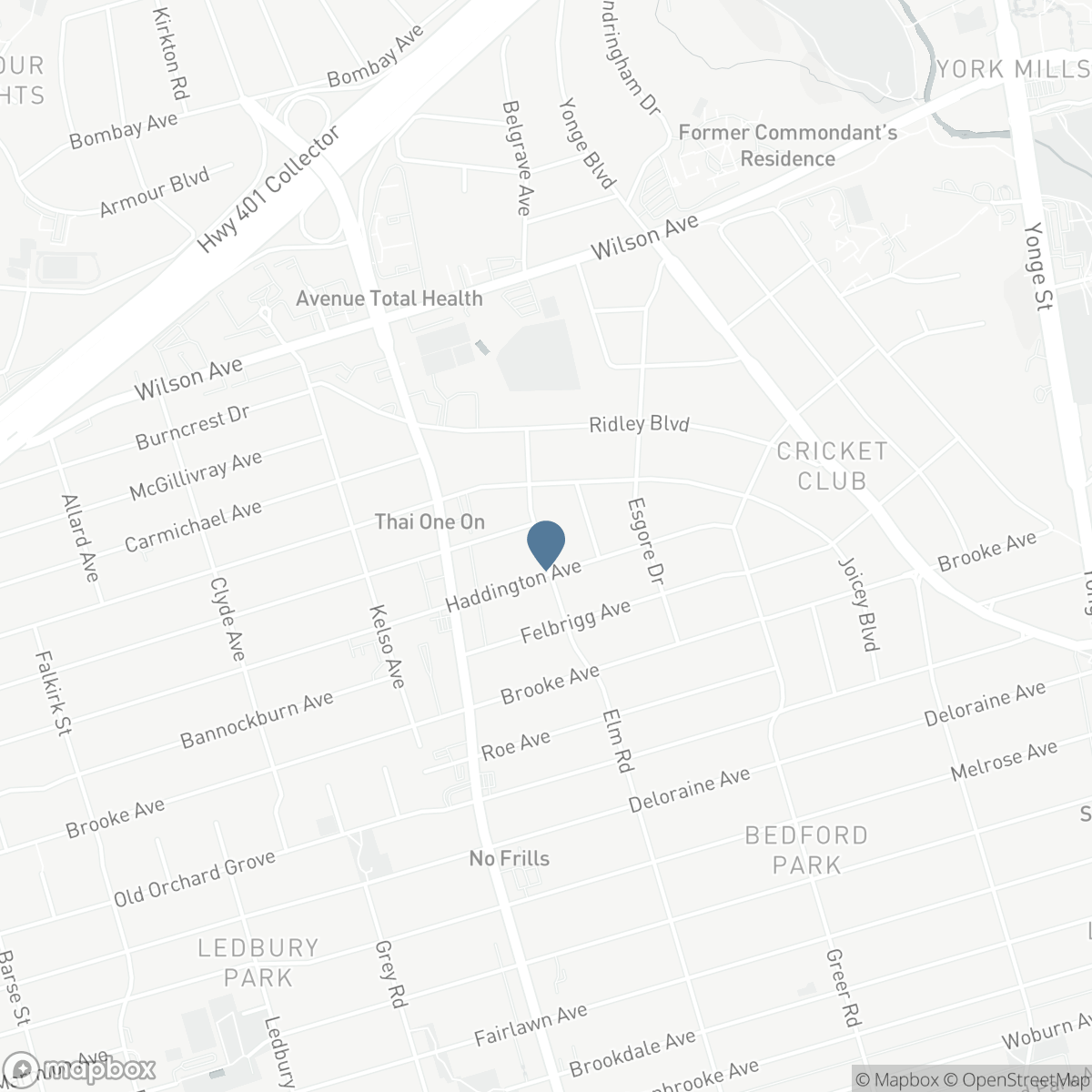 449 ELM ROAD, Toronto, Ontario M5M 3W8